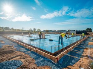 Proces hydroizolacji fundamentów na budowie
