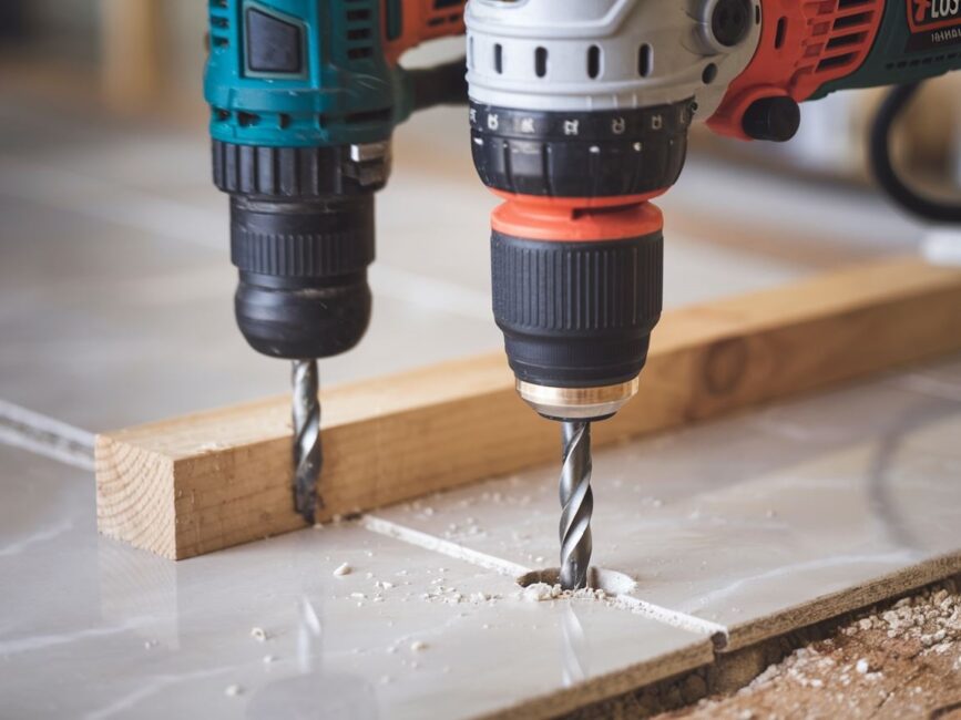 Wiercenie w płytkach bez ryzyka uszkodzeń